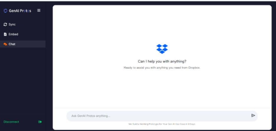 Chat with DropBox